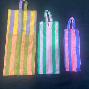 BAGGU Striped Packing Cubes